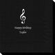 Treble Clef Napkins Image 3 of 3